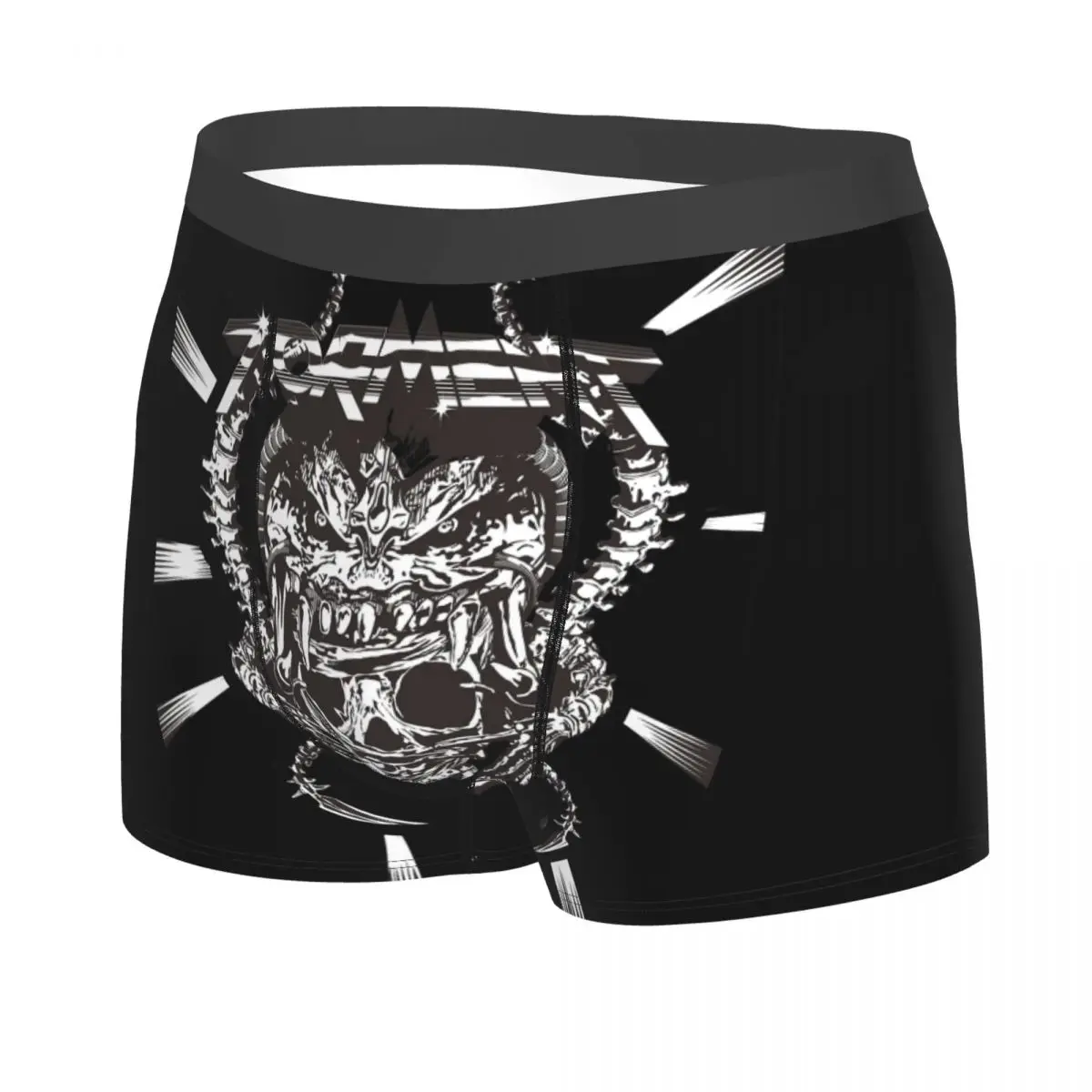 Skulls Crossbones Religious Culture Supernatural Patterns Man's Boxer Briefs Underpants Highly Breathable Top Quality Gift Idea