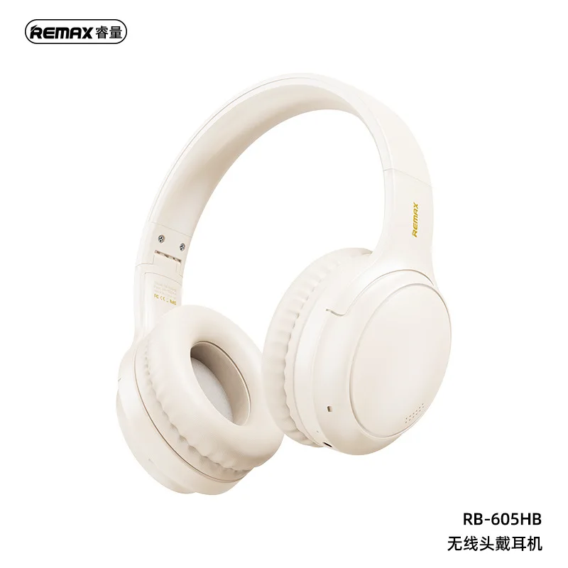 REMAX RB-605HB wireless Bluetooth 5.4 earphones for music playback, ensuring uninterrupted and faithful audio quality