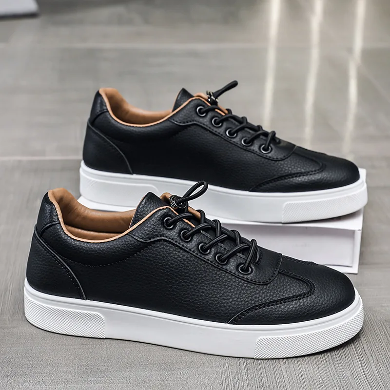 New Spring and Autumn Fashion Men's Casual Shoes Student Sports Board Shoes Versatile Men's Single Shoes