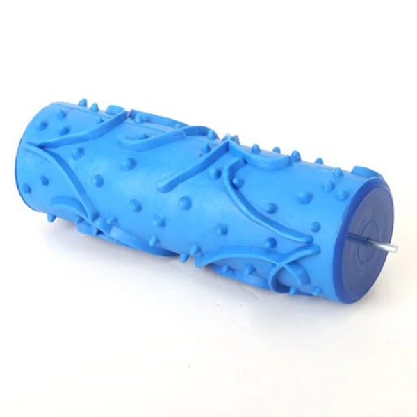 

15Cm DIY Wall Decoration Painting Roller No Handle Rubber Texture Paint Roller for Home Empaistic Wood Grain Design