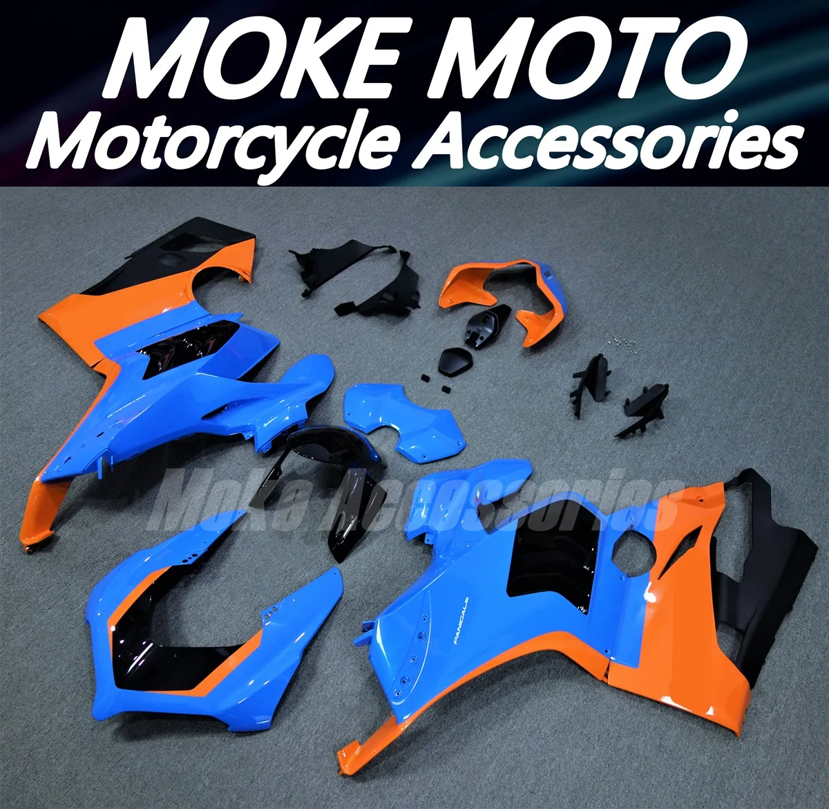 

Fairings Kit Fit For Panigale v4s v4r 2020 2021 Bodywork Set 20 21 Abs High Quality Injection Blue Orange New