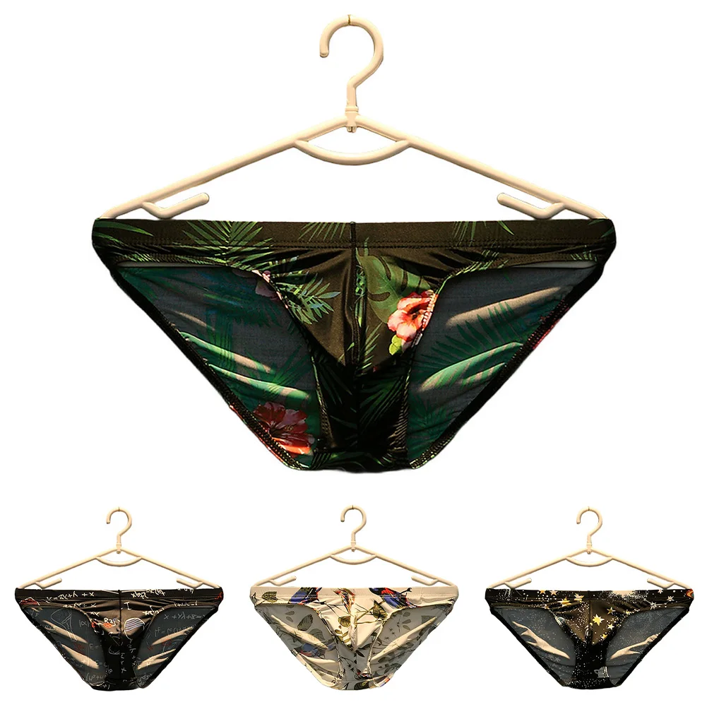 

Breathable Pouch Low Waist Briefs 20 Spandex Material 80 Nylon Fabric Brand New Condition Classic Style Briefs