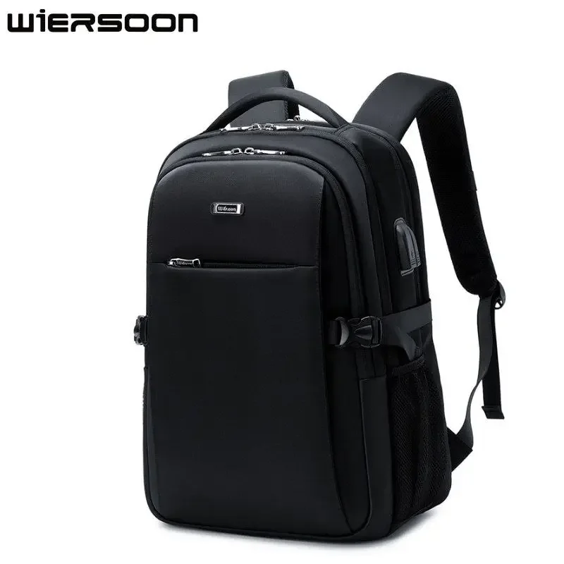 WIERSOON 17 inch Laptop Backpack For Men High-quality Backpack Multi-functional Business Bags Travel Backpack