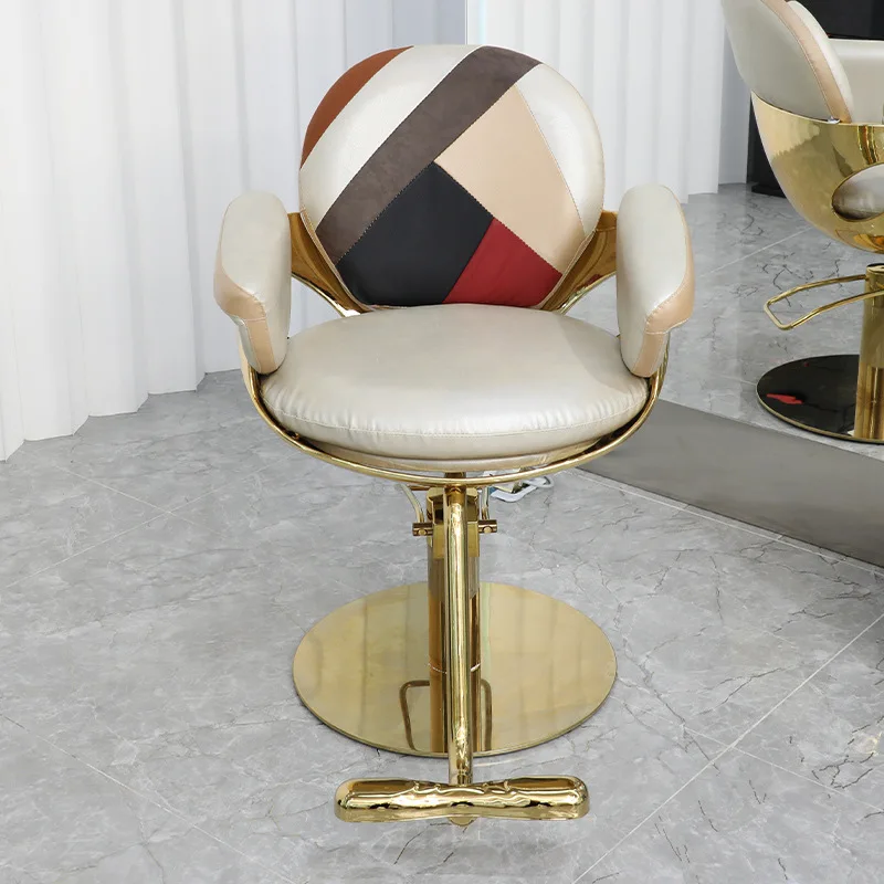 

Eyelashes Cosmetic Barber Chairs Modern Design Aesthetic Comfortable Barber Chair Accent Restaurant Salon Furniture Sedie XYBC