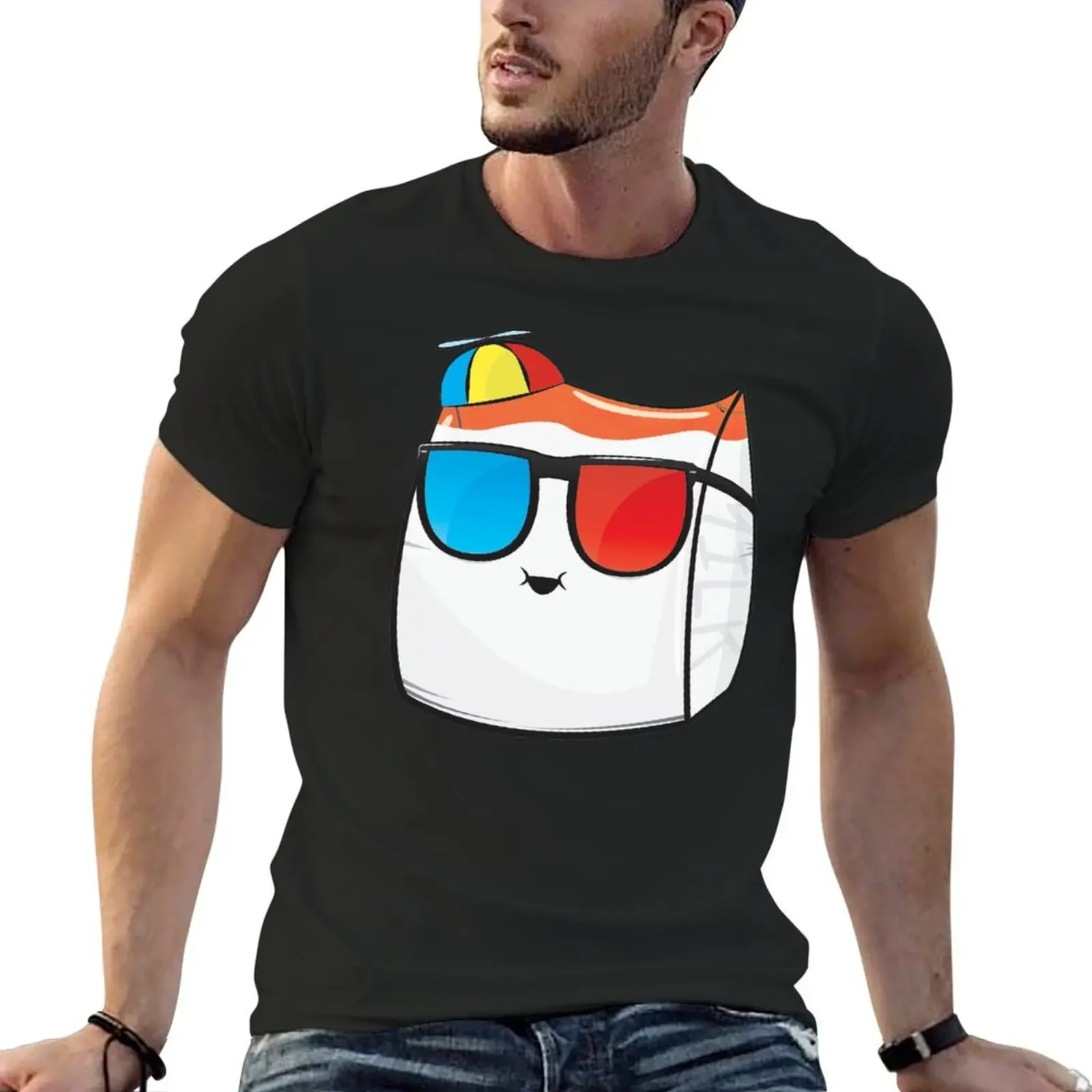 smii7y T-Shirt shirts graphic street wear black t shirts for men