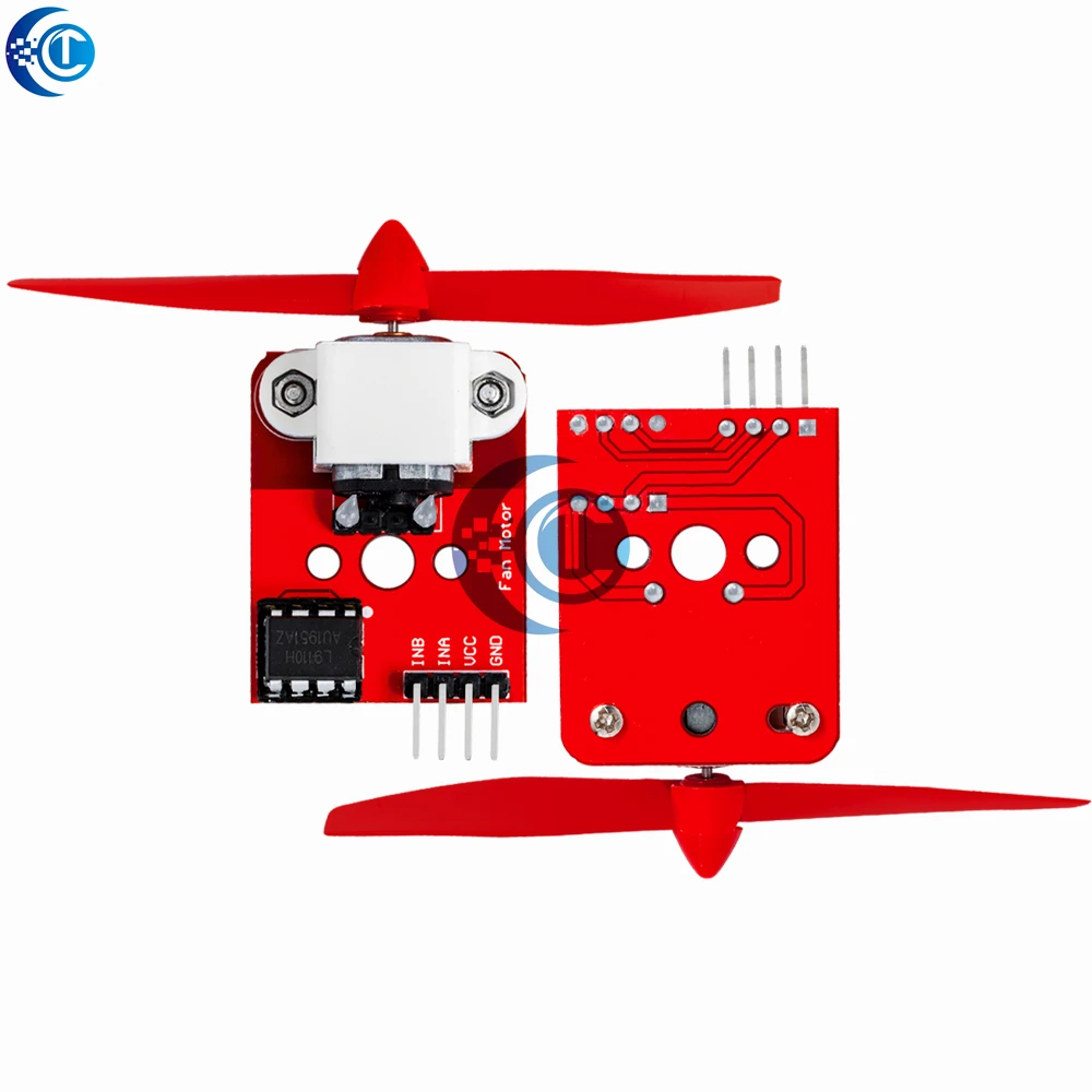 Picture 6: L9110 Motor Driver Fan Module - Dual H-Bridge DC Motor Controller for Arduino Robotics Projects