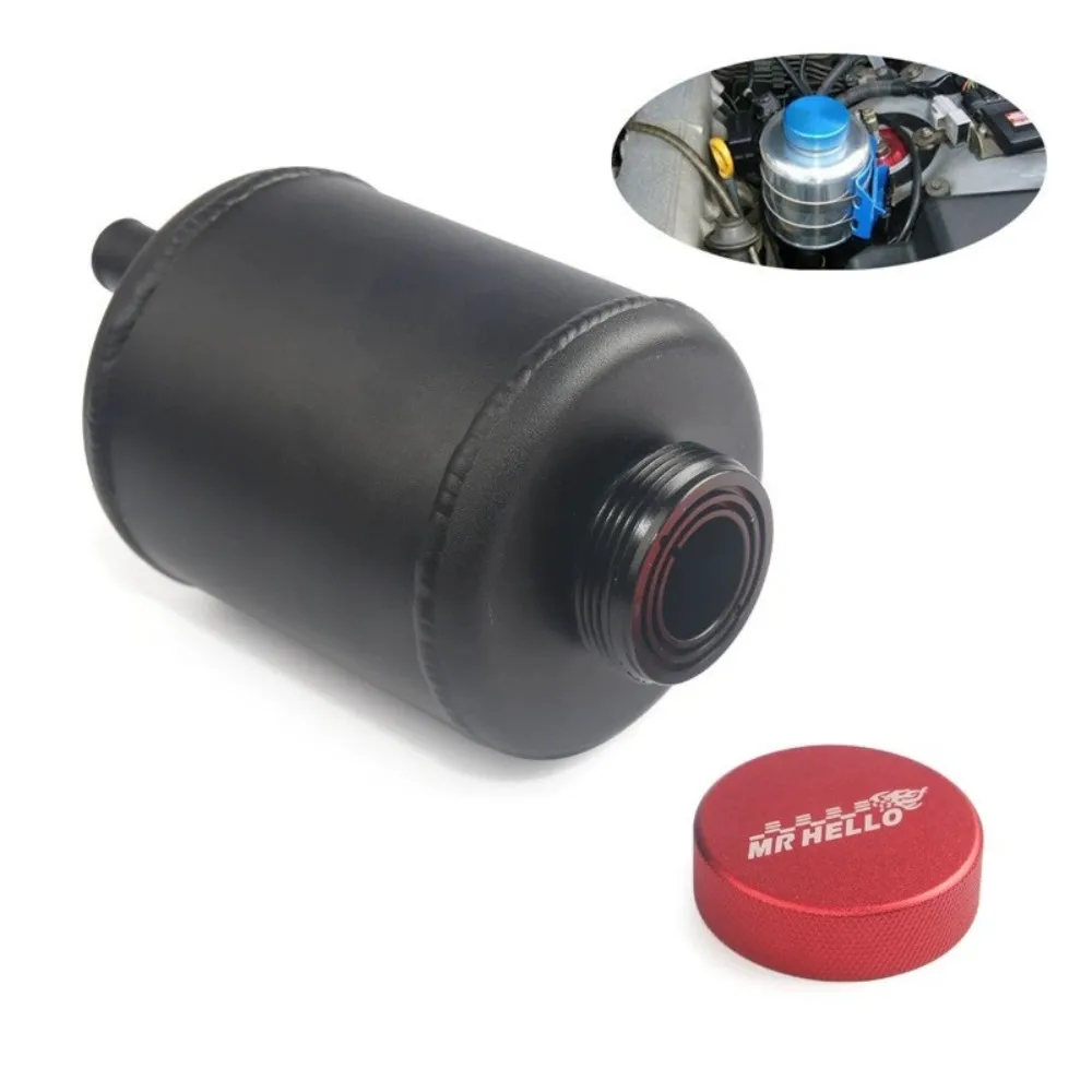 

Universal Power Steering Reservoir Tank & Oil Catch Can for Car Engine Cooling, Hot Sale