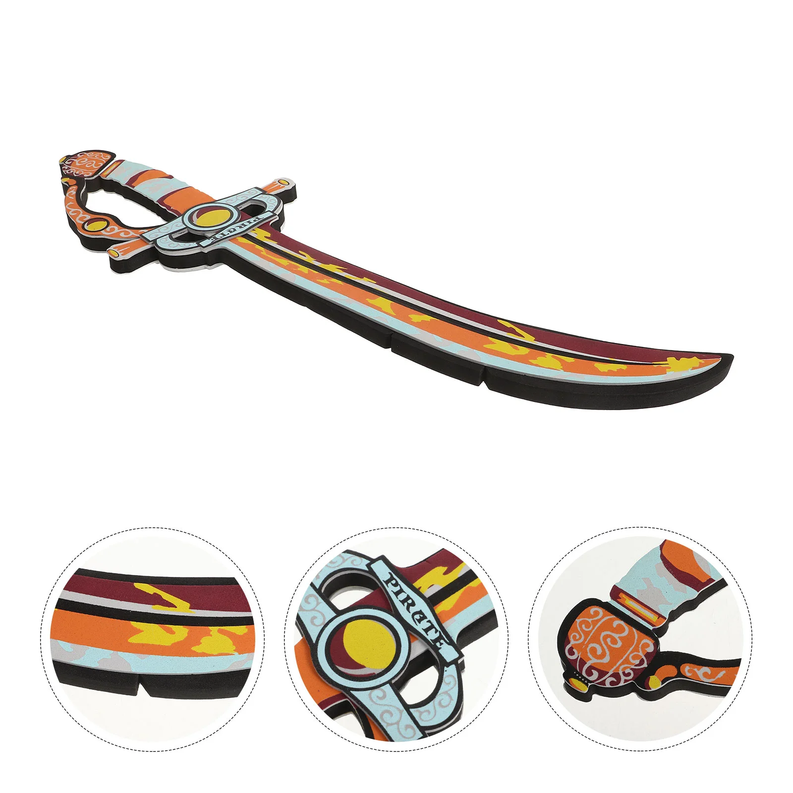 Children Foam Sword Plaything Foam Sword Model Fencing Training Sword Party Show Prop Cosplay Sword Prop Performance Sword Prop