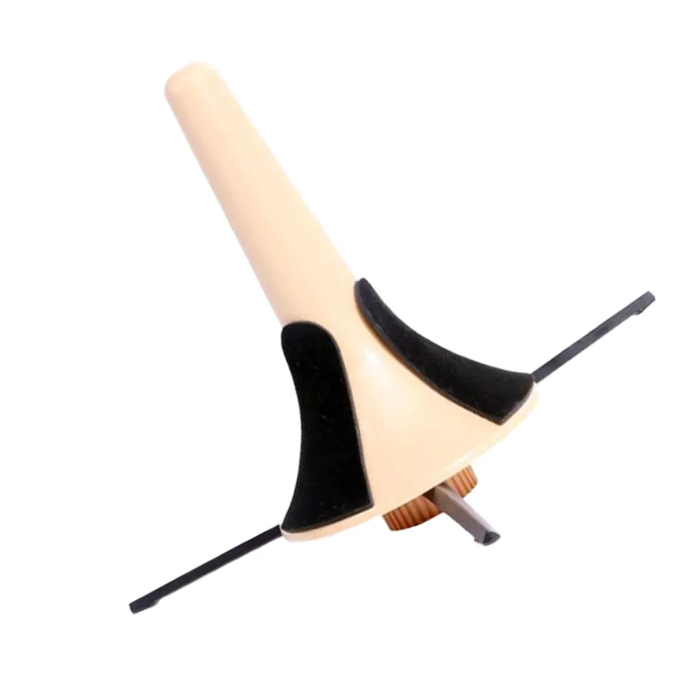 

Triangle Bracket Black Foldable Trumpet Stand Rotating Screw 3 Leg Tripod Base For Wind Instruments Holder Mount Support