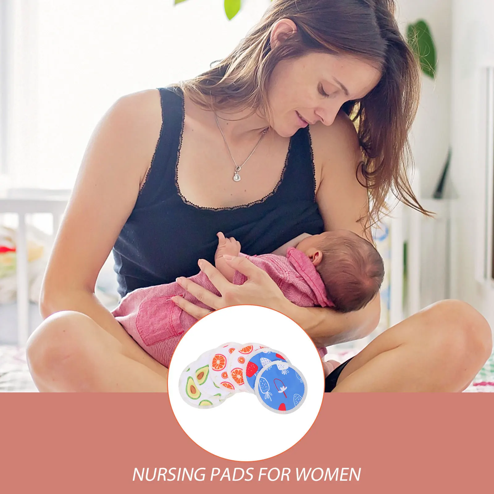 

1 комплект многоразовых подушечек для груди, моющиеся мягкие подушечки для кормления, герметичные, удобные, прочные, грудное молоко