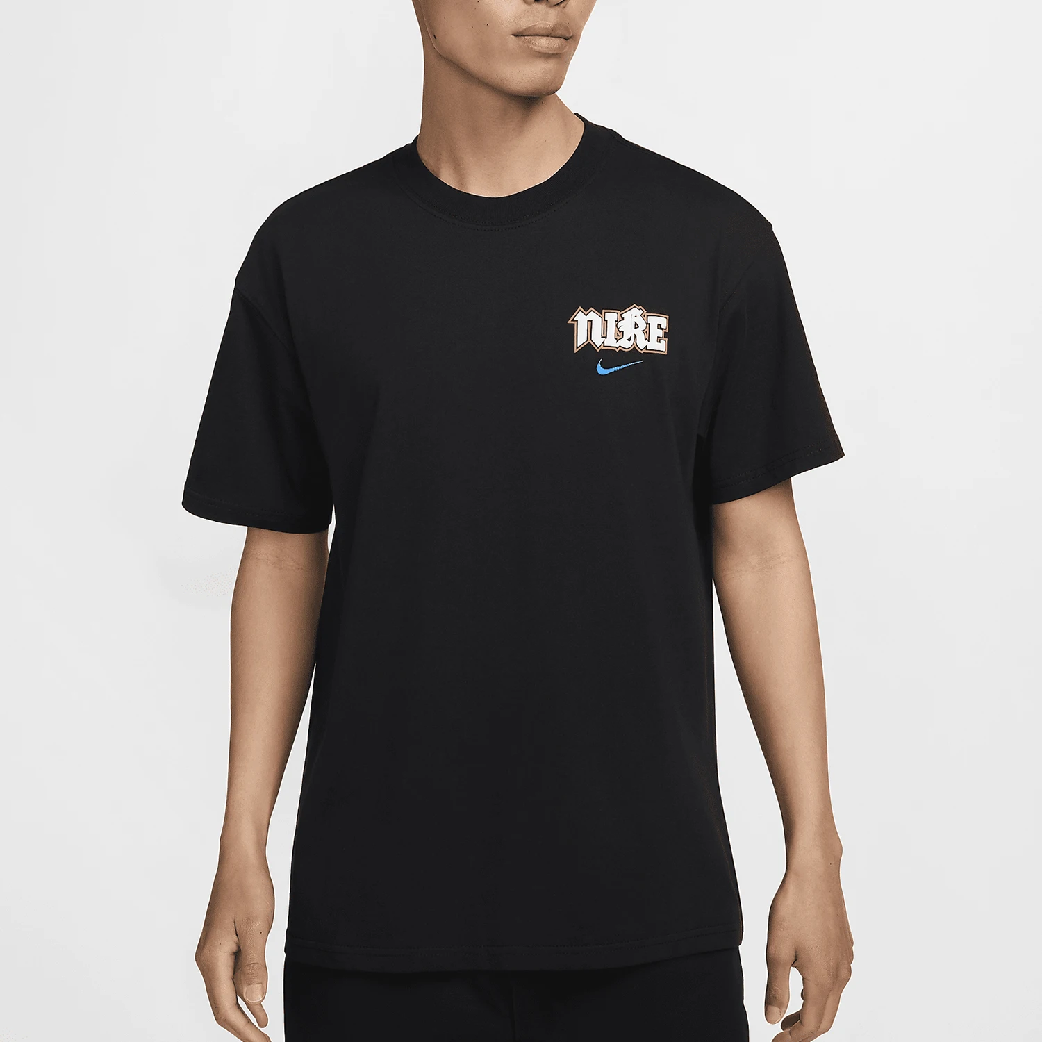 

Nike genuine 2024 New Women's Sport Breathable Simple Loose Short Sleeve FZ5386-010