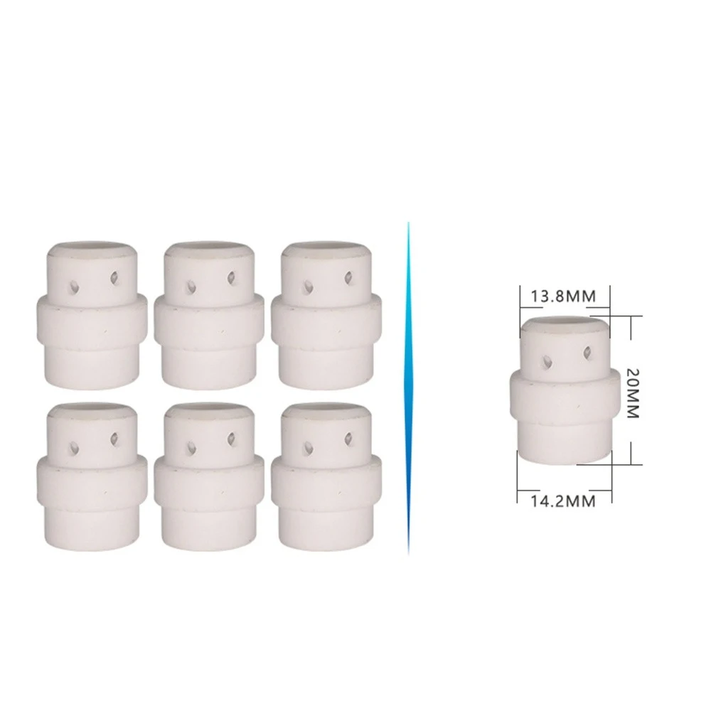 24KD Nosel Anti-lengket Perlindungan Lapisan Baru 0.8/1.0/1.2Mm Tempat Ujung Nosel Gas Obor MIG untuk Obor Las MIG MAG MB-24KD