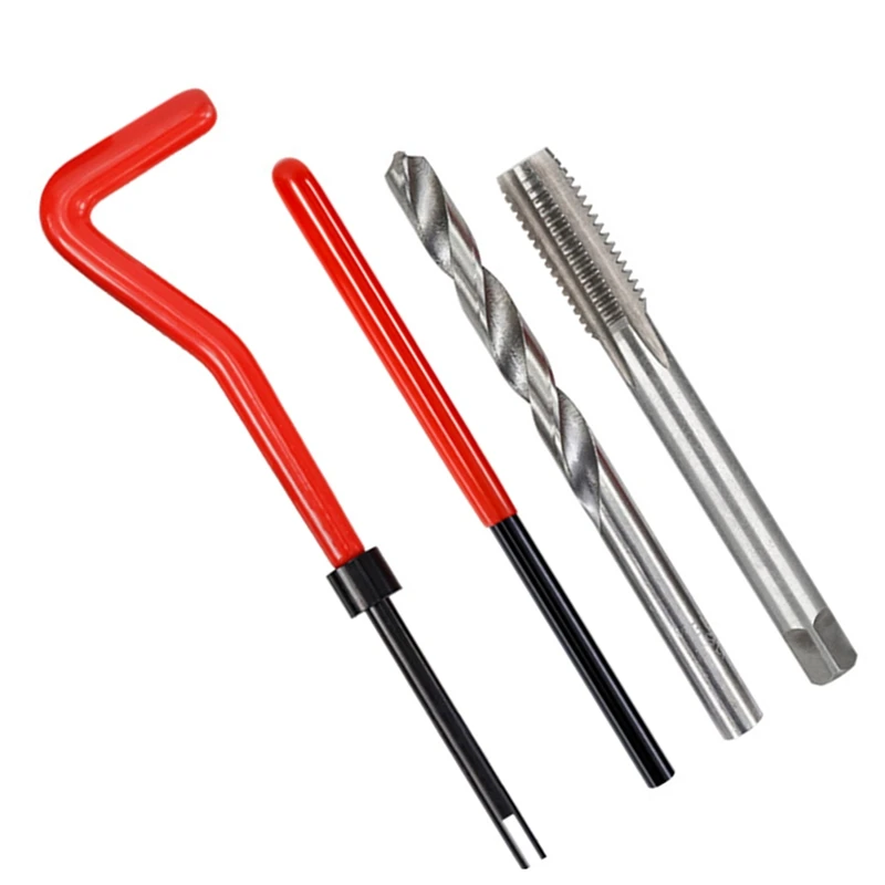 2025 Nieuwe M7 Auto Boor Tool Metrische Draad Reparatie Insert Kit Spiraalvormige Spoel Auto Reparatie Tool Grof Koevoet Schroef tand Reparatie Ki
