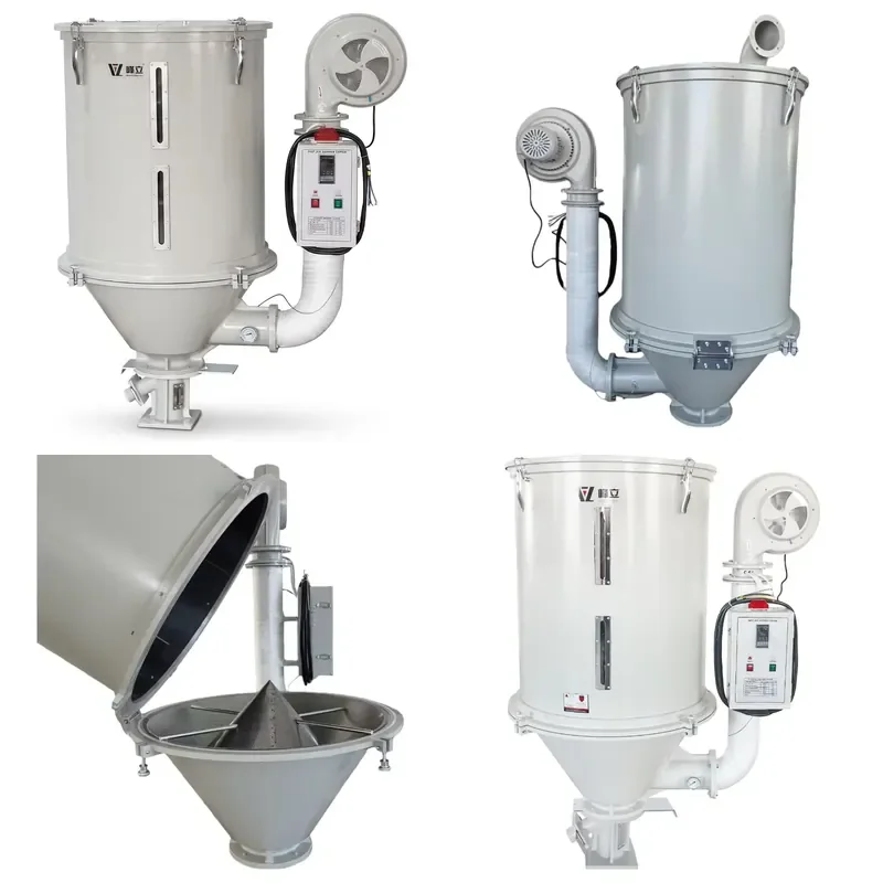 FENGLI 12kW 200kg stainless steel plastic dryer with 320W blower and PLC core components for plastics processing