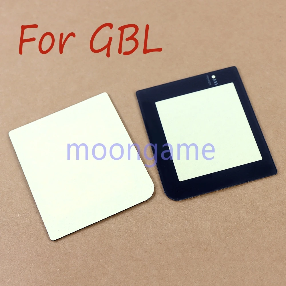 60 قطعة مرآة عدسة بلاستيكية لعدسة شاشة LCD Gameboy Light GBL باللون الأسود