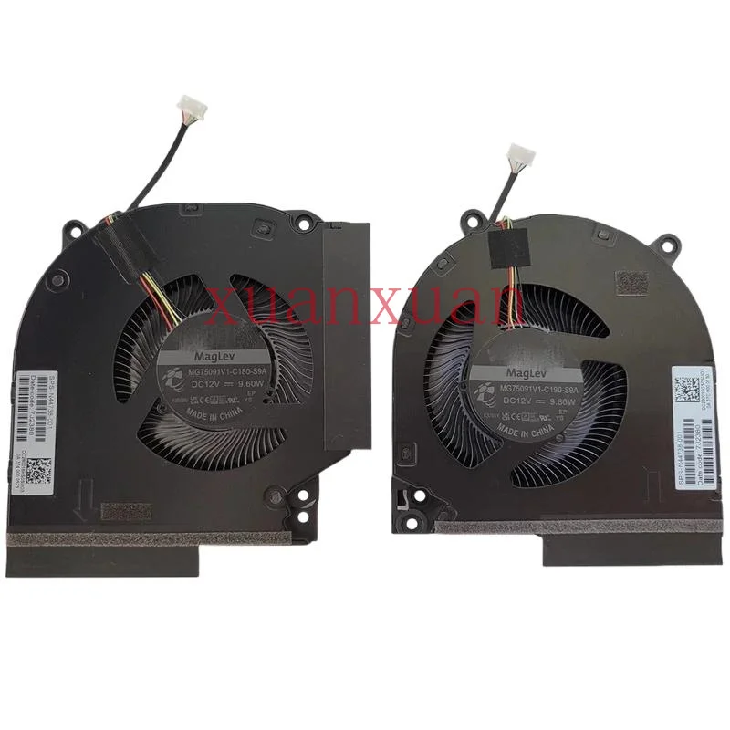 Ventilador de CPU para HP VICTUS 9 16-R, TPN-C169, DC12v, nuevo, GPU, refrigeración