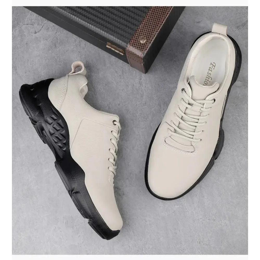 

Sneakers Trendy men's comfortable and breathable style Leisure outdoor sports and walking Black luxury Handmade Hot selling