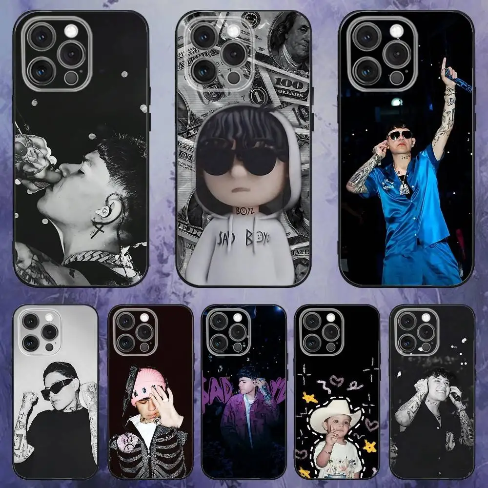 

Singer J-Junior H Phone Case For iPhone 17,16,15,14,13,12,Pro,Max,Plus,E,SE4,Air,Mini Black Soft Box