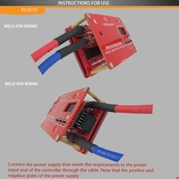 Portable Transistor DIY Mini Spot Welding Machine 18650 Lithium Battery LCD Display Screen Spot Welder