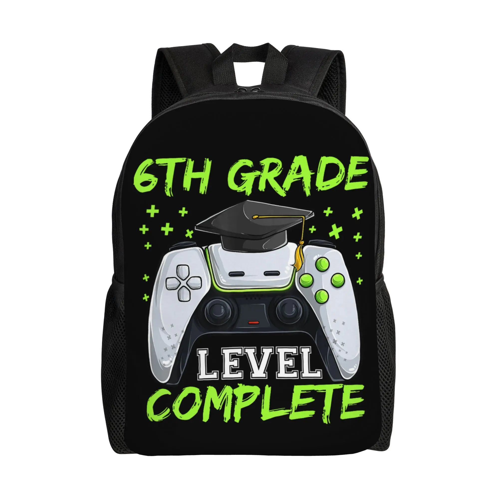 Graduation 6th Grade Level Complete Backpack  Men Polyester Camping Backpacks Soft Cool School Bags Rucksack
