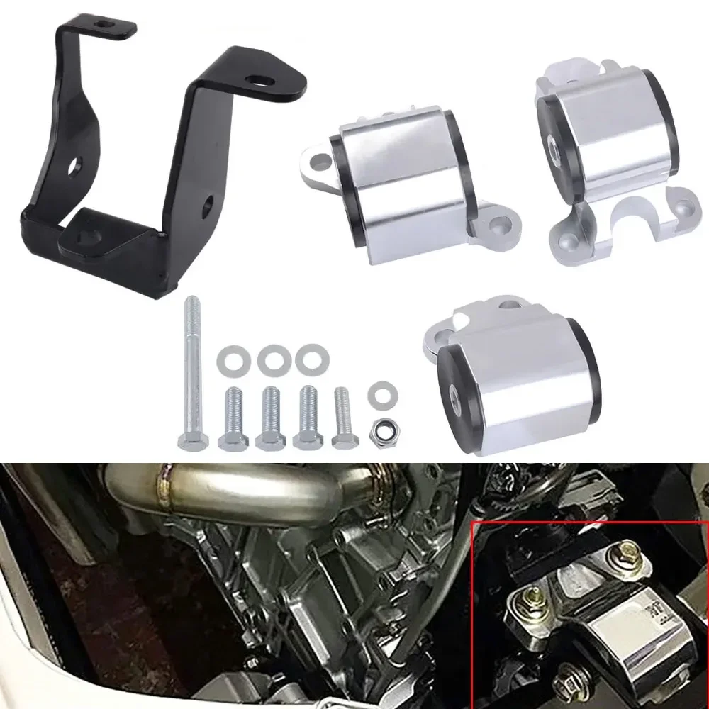 3 Bolt Car Engine Swap Mount Bracket Kit For Honda Civic B16 B18 B20 B18A B18C EK 1996-2000 Car Retrofit Engine Accessories