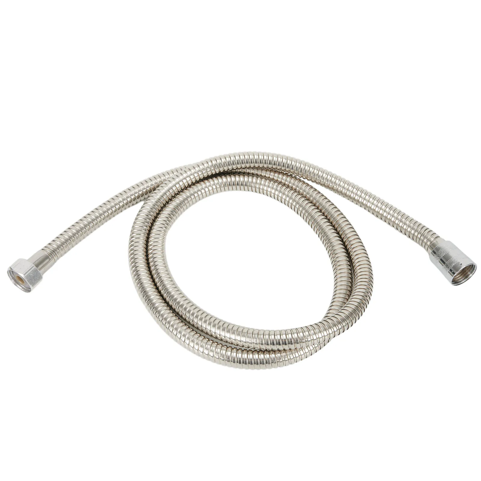 1 5m Shower Hose Brass Insert Household Sprinkler Inlet Pipe Stainless Steel Chrome Finish Leak and Rust for proof