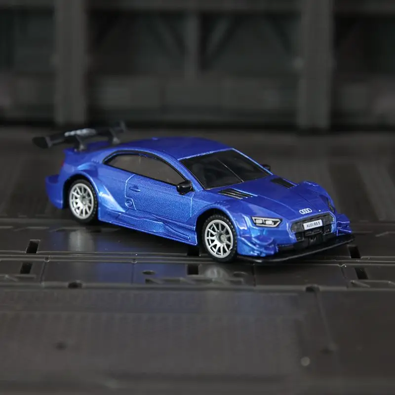 

CCA 1:64 Audi RS5 Racing из сплава, масштабная модель автомобиля для мальчиков, мини-игрушки, коллекция украшений, подарки