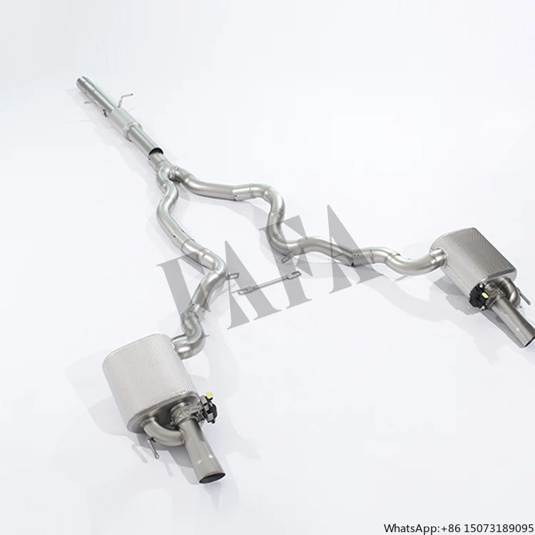 

Высокопроизводительная выхлопная система Catback из нержавеющей стали с электрическим клапаном и глушителем для Range Rover Sport 3.0T 2022 года