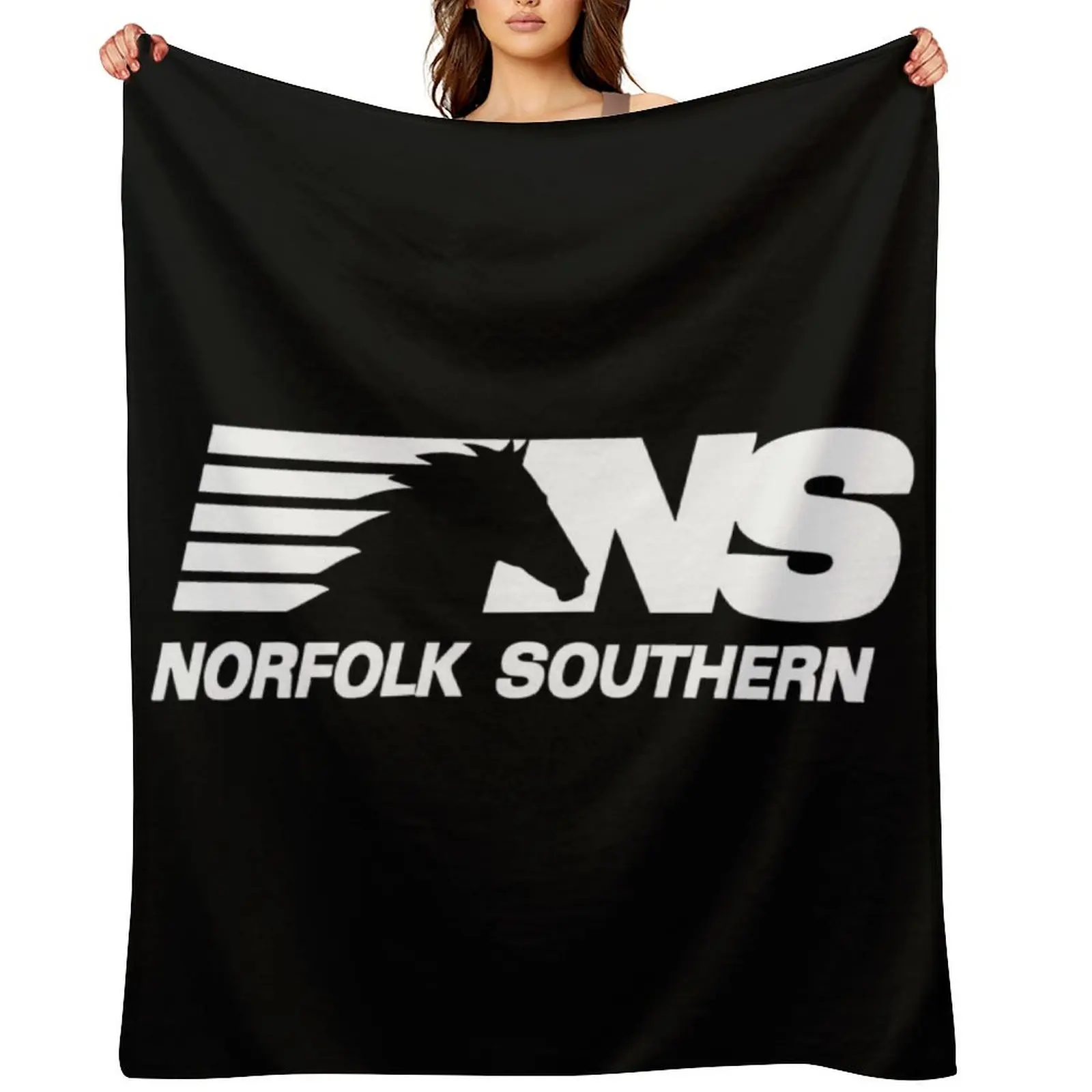 

Norfolk Southern Throw Blanket Beach bed plaid christmas decoration Thermals For Travel Blankets