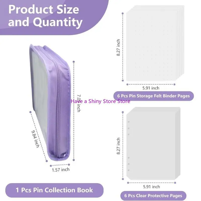 

R58E Компактный витрина для медалей, удобный для путешествий, органайзеры для памятных значков для украшения и защиты значков