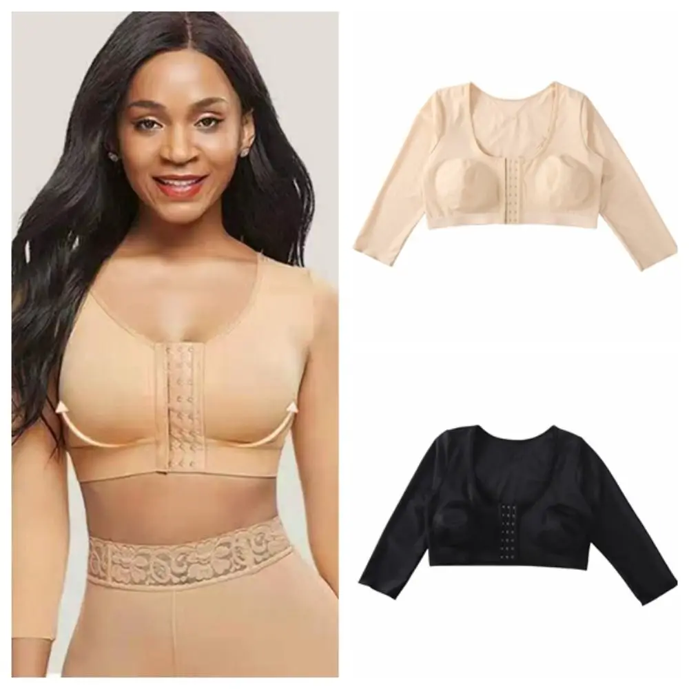 البطن التحكم تشكيل الجسم الملابس الداخلية قابل للتعديل هوك حلقة ضغط ملابس داخلية تنفس إغلاق الجبهة اليوغا الرياضة الصدرية