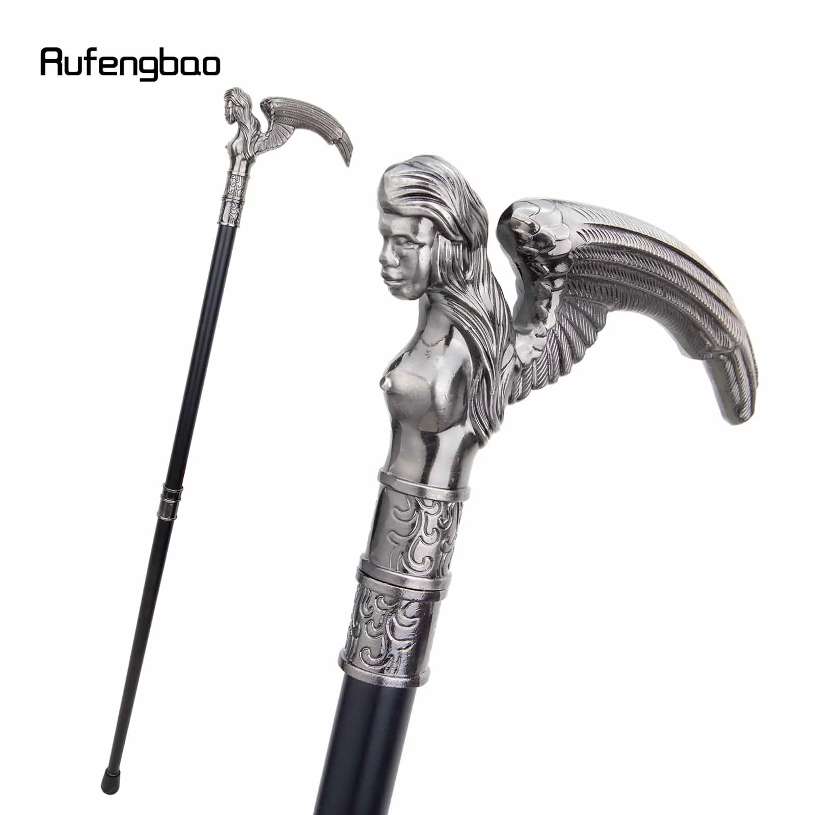 Angel Fashion Walking Stick Decorative Stick Cospaly Vintage Party Fashionable Walking Cane Crosier 93cm