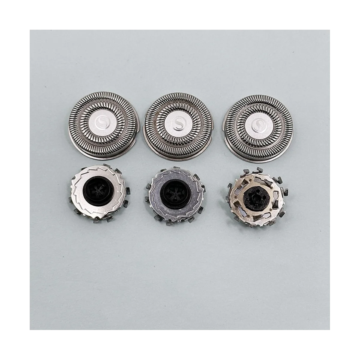 전기 면도기 헤드 교체 면도기 네트, MJTXD01SKS 커터 헤드 액세서리, S500C, S500, S300 용, 3 개