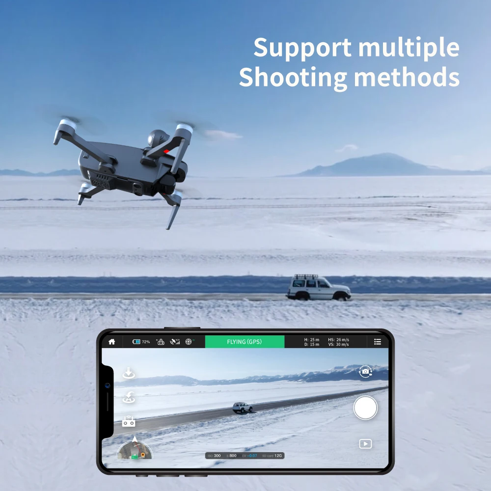 CFLY Faith2pro Drone,3-Axis Gimbal Camera,4K Video,5 Directions of Obstacle Sensing,32 Mins Flight Time,6km Video Transmission