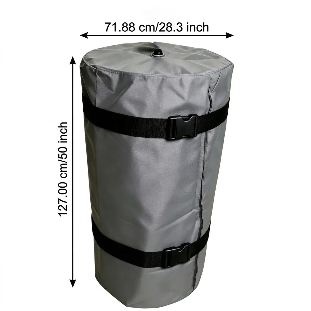 Cold Resistant Cover Winter Pool Filter Cover For Winter Storage Debris Protection Layer Windproof Secure Fit Cover