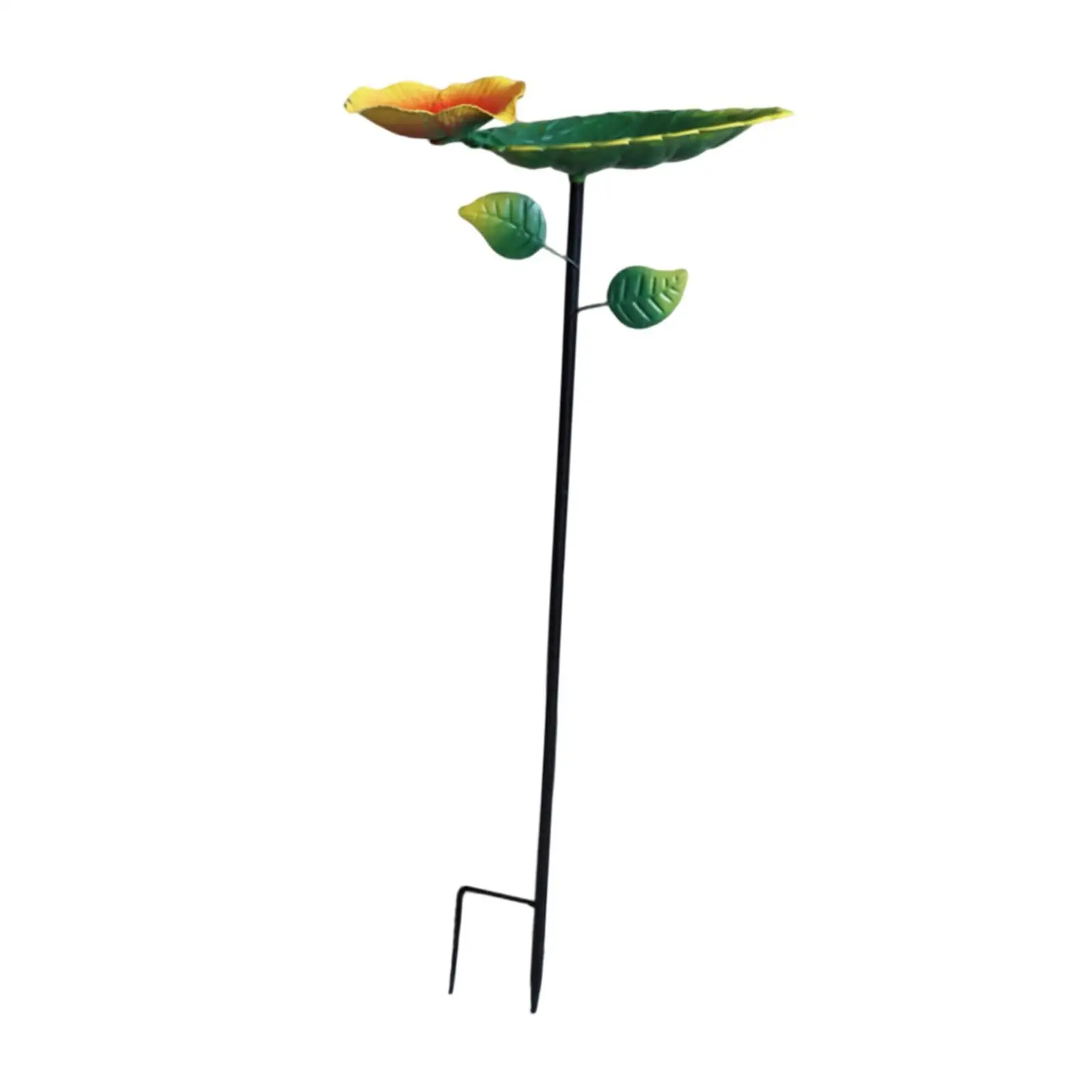 Bird Bath Bowl Bird Feeder Ornament Decoration Accessories Backyard Birdbaths Bowl for Outdoor Lawn Railing Patio Hummingbird