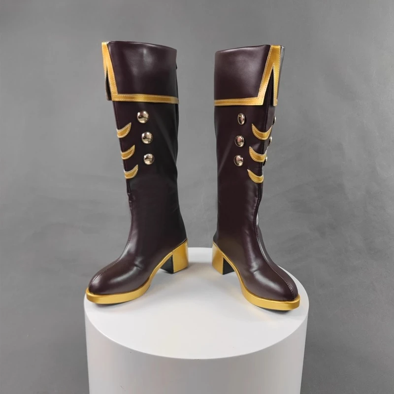 

Anime Game Cosplay Boots Sancho Limbus Company Shoes Party Halloween Costume Accessories Props Made