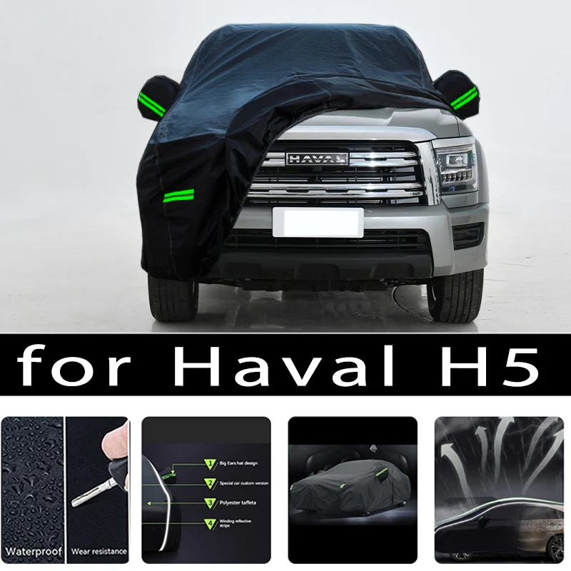 

For Haval H5 Car protective cover Auto paint protection Sunscreen heat-insulating waterproof car clothing Car film