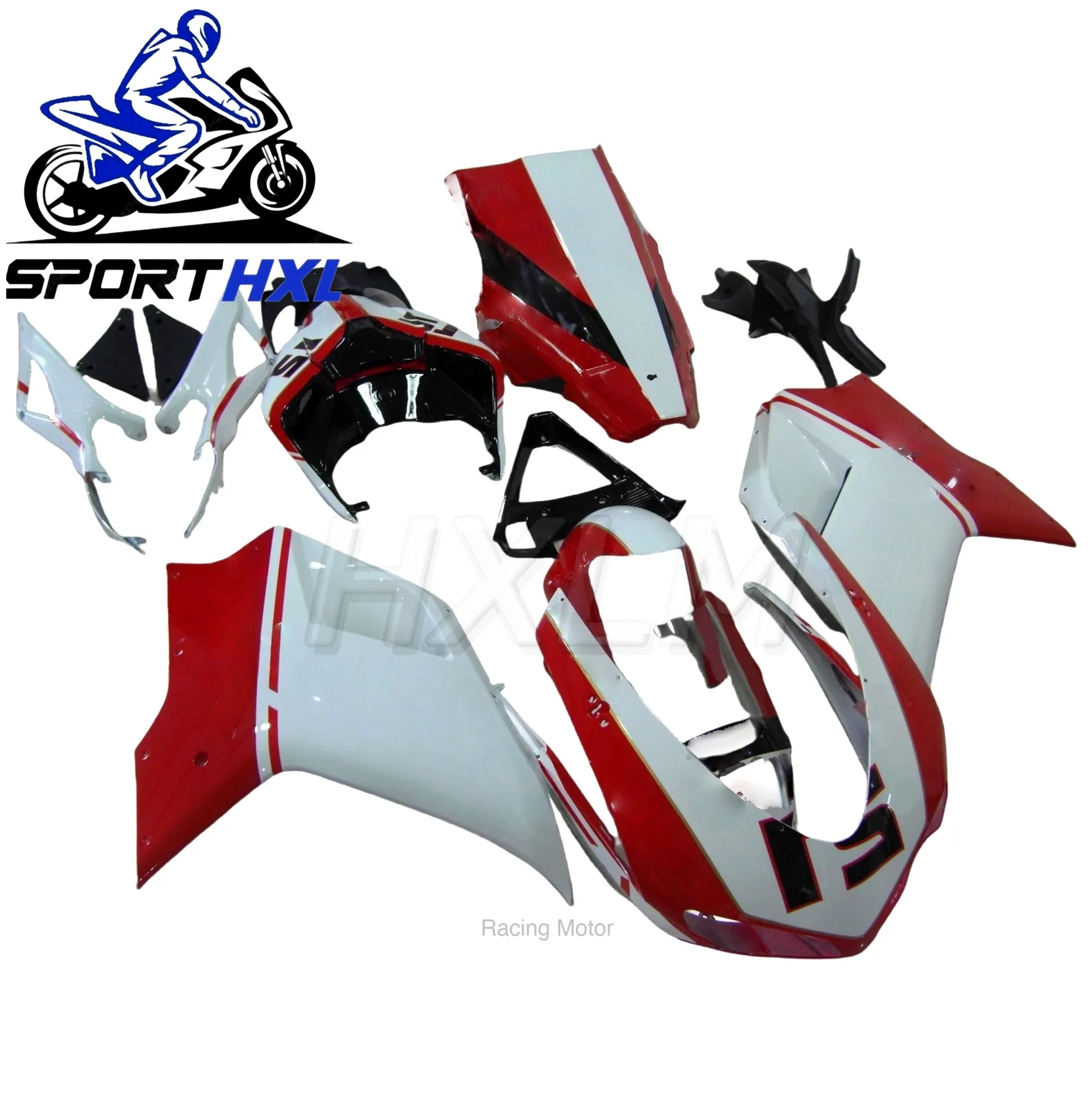 For Ducati 848 1098 1198 1098S EVO 2008-2011 Motorcycle Fairing Kits Full Surround Fairing Conversion Kit Fairing Accessories |