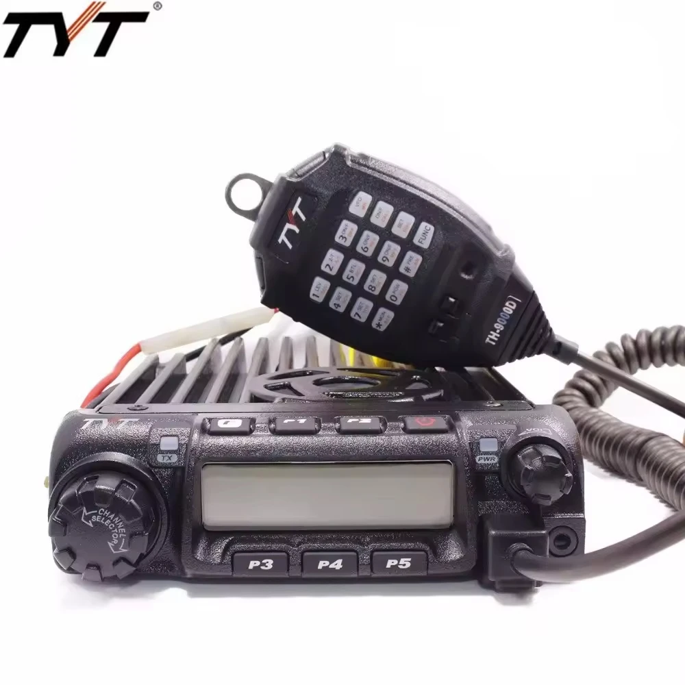 Tyt Th-9000d Vhf Uhf Mobile Radio 50w Mobile Transceiver 220-260mhz 66-88mhz Mono Band Fm Mobileradio Gold