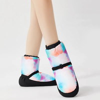 Ballet Dance Warm Boots, Women's Soft Soled Dance Practice Cotton Shoes, Professional Plush Thick Winter Dance Warm Shoes