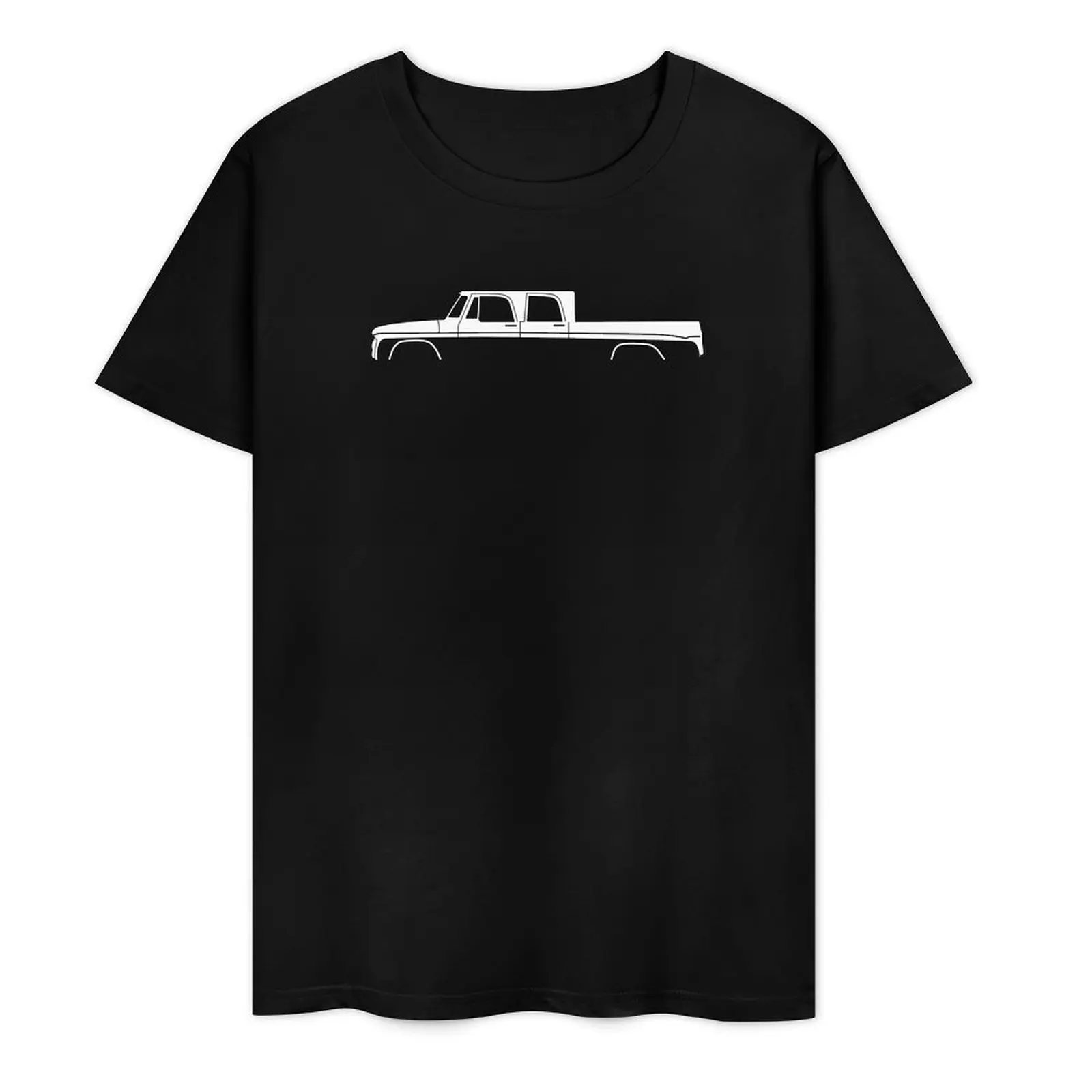 Truck Silhouette - for 1965 Crew Cab sweptline classic pickup T-Shirt quick-drying cute clothes anime shirts men