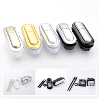 1PCS Universal Toilet Push Button WC Dual Flush Replacement Cistern Chrome Buttons Toilet Switch Accessories