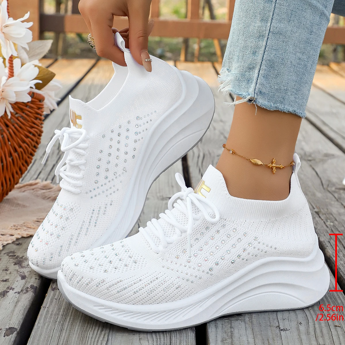2026 Knit Sports Running Shoes Platform Leisure Outdoor Cushioning Jogging Shoes Fashion Walking Shoes 5475678