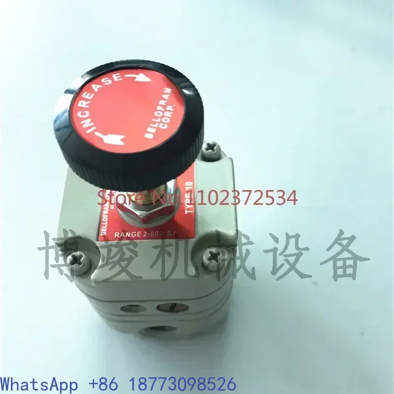 American bellofram type-10 pneumatic pressure stabilizing 2~60psi precision pressure regulating valve pressure reducing valve