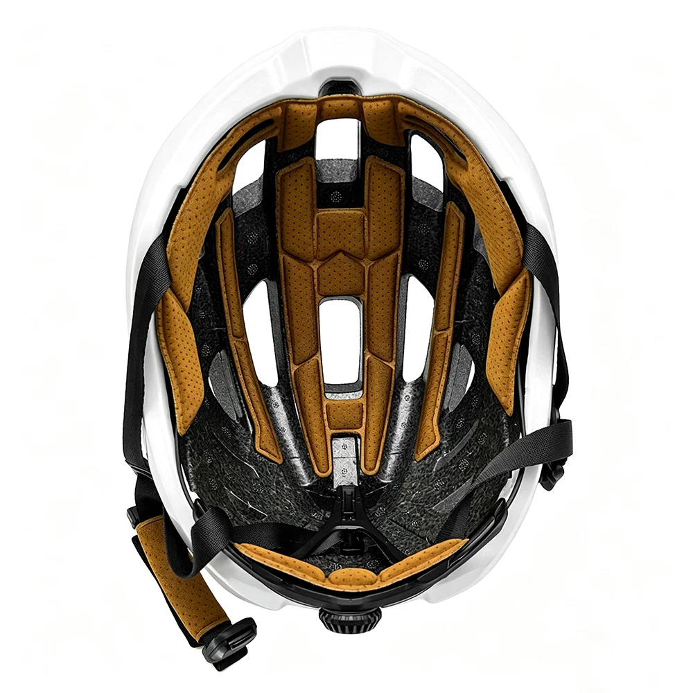 Fahrradhelm für Herren und Damen, Aero-Fahrradhelm, Rennhelm, TT-Helm, Zeitfahrhelm, Rennradhelm, mit Magnetverschluss und Schnellverschluss. – Detail 1