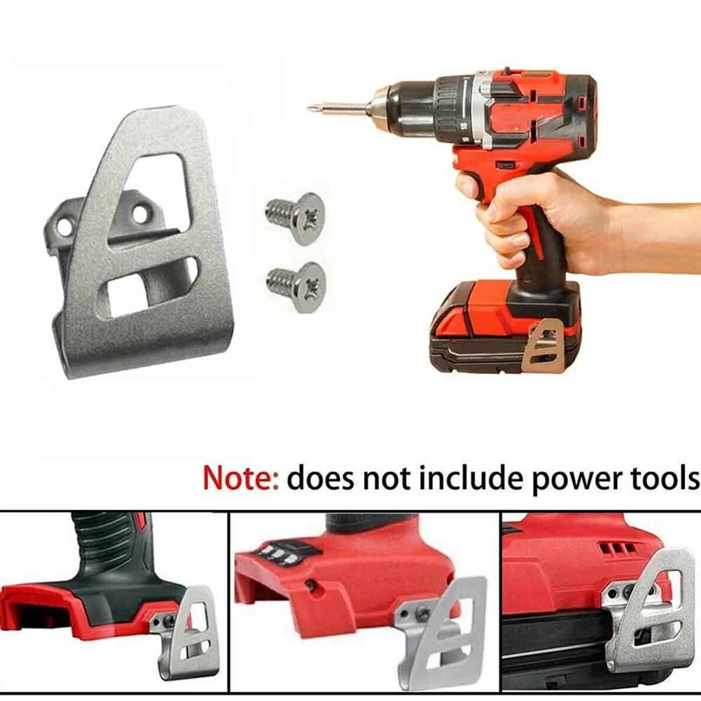 

Screws Belt Clip Hooks Sturdy Kit Parts Silver 7pcs/set Accessories For Wrenches Useful Brand New High Quality
