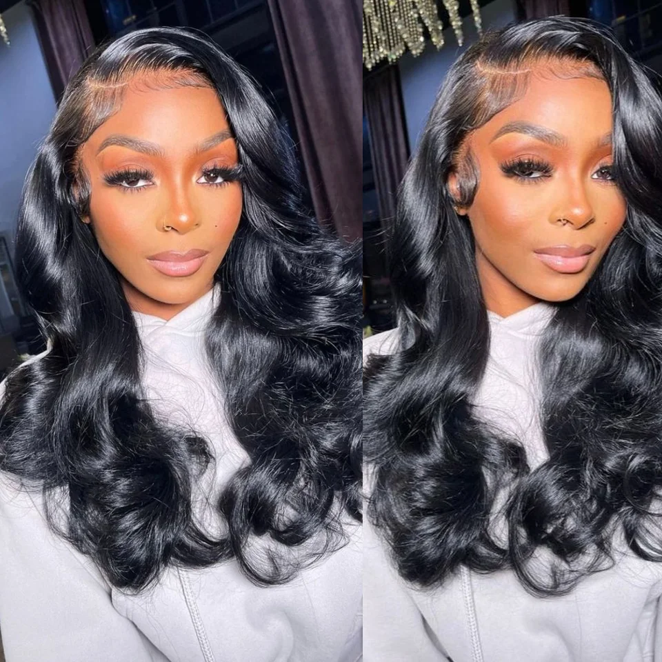 Body Wave Lace Front Wig 13x6x1 Lace Front Wig Side Part Lace Wig 180D Hd Lace Front Brazilian Wigs For Women Loose Human Hair