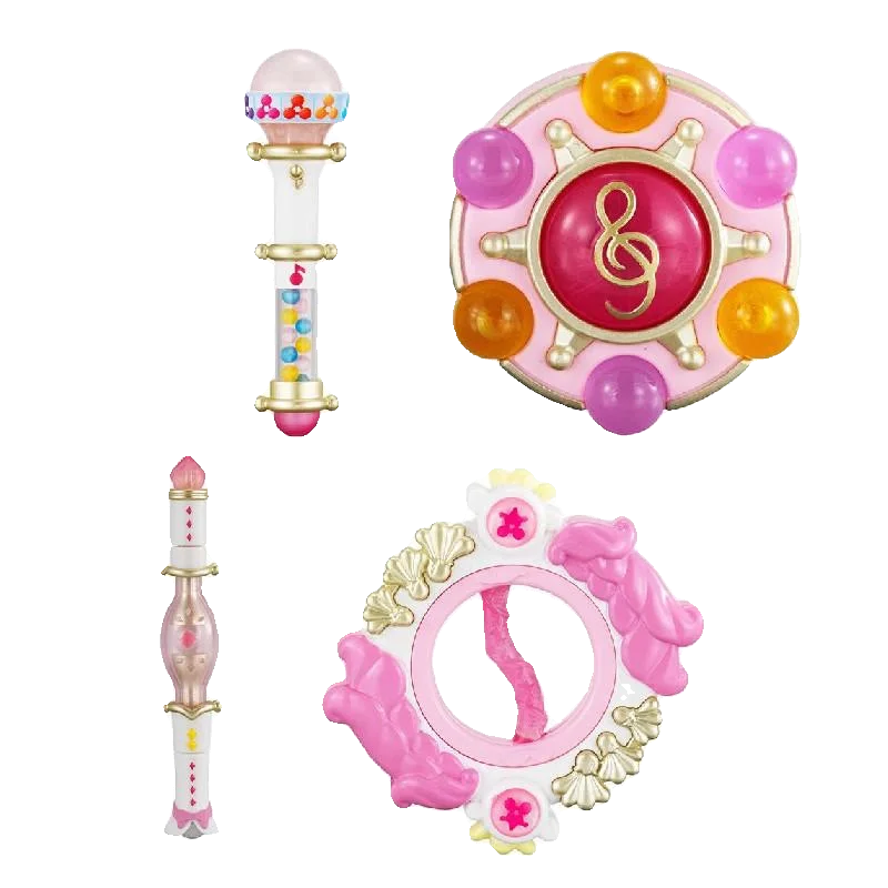 BANDAI-figuras de acción DoReMi mágicas, modelo de caja de transformación, Transformer Bolong Gashapon, adorno de estilo 3 Original