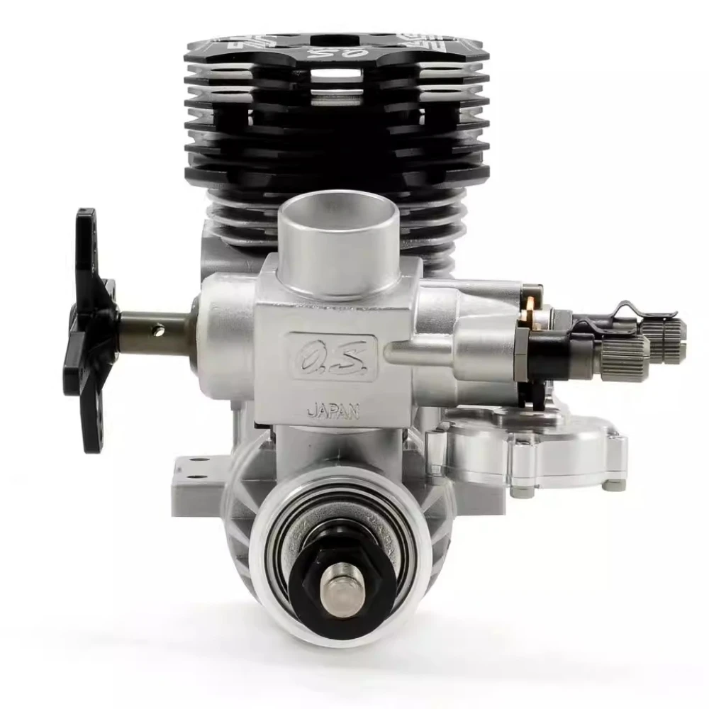 OS-55 HZ-R Helicopter Engine Model 8.93cc 1.57KW Displacement Air-cooled with DRC Adjustment System Engine Toy Model
